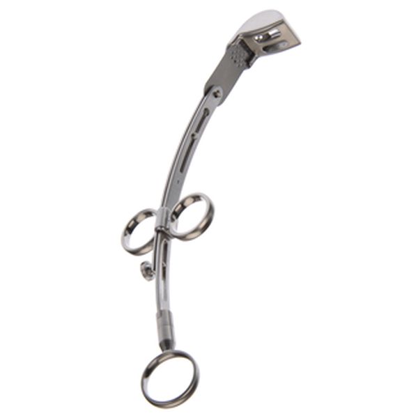 Shambaugh-Derlacki Needle, Straight Tip W/ Angled Shaft, 6 1/4" (16.0 Cm), Fine